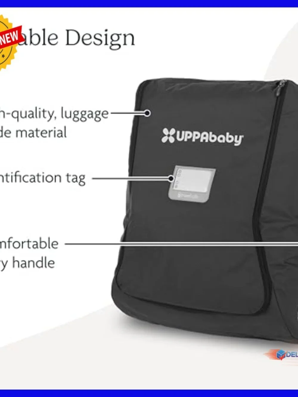 Durable Travel Bag for Minu Stroller - Backpack Style with Storage Pockets